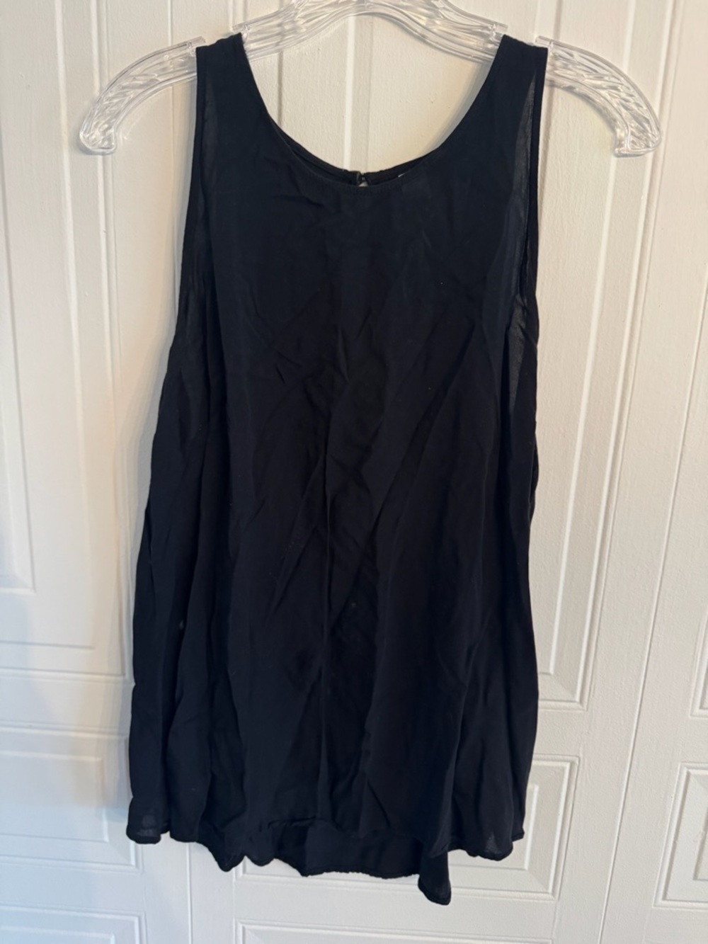 Old Navy Women's Black Sleeveless Tank Top Size Large